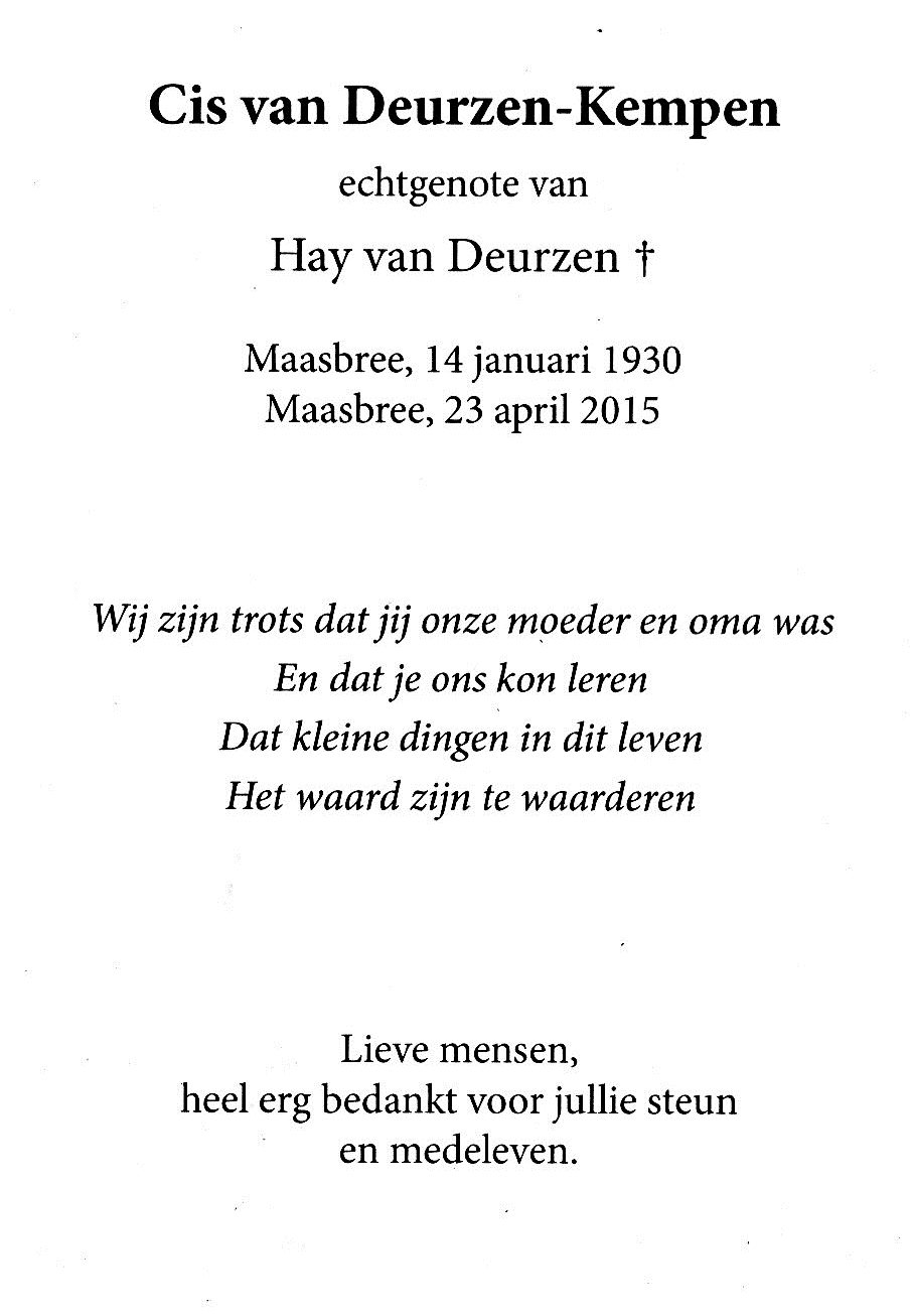 150423 Cis van Deurzen-Kempen 2