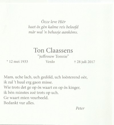 Ton Claassens 2